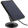 XZXXZSZ Fotocamera da Traccia, Pannello Solare Batteria Ricaricabile Telecamera Esterna Impermeabile for IP con Cavo di Ricarica da 3 M 5 V DC5.5mm