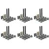 Vjsujehgy 6Set Anteriore Inferiore Molla/Anteriore Superiore Braccio di Controllo Boccola Manicotto Kit di Riparazione per Club Car Precedent Golf Cart 102289901