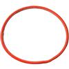 Fastigeaty Pneumatico solido per bici 700 x 23 C, a prova di foratura, in gomma solida, non gonfiabile, per cerchioni colorati, resistente all'usura, non piatto, leggero, urbano (rosso)