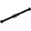 Smarbettiy Asse per bici da strada MTB, con distanziatori, mozzo da 135-148 mm, adattatore per asse passante da 12 mm, P1.0, P1.5, P1.75, in lega di alluminio, nero (M12 x P1,5)