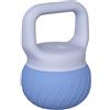 SPORTNOW Kettlebell - Manubrio ergonomico con impugnatura antiscivolo, 10 kg, bilanciere a sfera, sollevamento pesi, allenamento, per palestra, colore: blu
