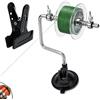 KOUHA Avvolgitore della Linea di Pesca con Ventosa e Clip Bobina Spooler Linea da Pesca Avvolgitore per Lenza da Pesca Regolabile Stabile Portatile Avvolgitore per Mulinello
