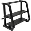 Generico Rastrelliera For Manubri A 3 Livelli, For Pesi Pesanti, Scaffale For Kettlebell For Attrezzature Fitness For Uomo/Donna, For L'Organizzazione Della Palestra Domestica