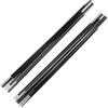 OUNONA Kit di Pali in Fibra di Vetro Nero, 7 Sezioni Diametro 6,9mm, Design Pieghevole, Facile da Riporre, Riutilizzabile per Campeggio e Viaggi