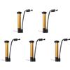 Vjsujehgy 5X Pompa di Bicicletta Portatile Ad Alta Pressione Ciclismo Pompa A Mano Ad Aria Compressa Palla Gonfiatore MTB Mountain Bike Pump