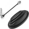 Posheliox Blocco alzata per ruota anteriore, accessorio per bici da strada e mountain bike, stabilizzatore Turbo Trainer in plastica (accessori per ciclismo)
