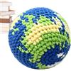 Generico Footbag Hacky Ball | Globo Terrestre Colorato Fatto a Mano Portatile,Foot Bags Hacky Ball | Per Adulti E Bambini, Adatto A Spiaggia, Giardino, Cortile, Campus E Sport All'Aria Aperta
