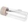 MOBUTOFU Borraccia Sportiva Beige 600ml in As e Pp Filtro per Tè, Portatile e Resistente, per Hiking e Camping per Amanti dello Sport