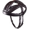 cyclingcolors CASCO BICI VINTAGE TRE STRISCE NERO 60cm CICLISMO 60' 70' EROICA