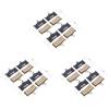 Vjsujehgy 12 Paia di Pastiglie Freno Un Disco per Bicicletta per Hope DH4 E4 e per Pinza M755, Classe Sport Ex, Resina