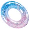 Generico Swim Ring - 270g Glitter Gradient Leak Proof Water Fun Toy | Interactive Pool Float Tube | Inflatable Swim Ring For Beach Games Water Party Festive Gathering Bachelor Party Poolside Celebration