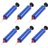 Vjsujehgy 6X Pompa di Gonfiaggio per Palloni di Calcio Basket Pallavolo + Ago di Pompa Blu