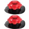 YARNOW 2 valvole per gonfiabili: Tappo di Ricambio in plastica con Copertura a Rete per, pagaia, tavola, Campeggio, Kayak e Altri Accessori.