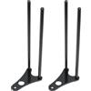 Vjsujehgy 2X Snag Bar da Pesca alla Carpa Lega di Alluminio per Avvisatori Acustici Antivento Anti-Caduta Snag Bar Attrezzatura da Pesca alla Carpa
