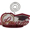 Doni Bomboniere Laurea 12 pz Memoclip Portafoto con Scritta Tocco Pergamena E Corona Alloro Idee Regalo Complete Originali Economiche