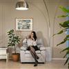 Stilprojectstore - Poltrona moderna in tessuto grigio chiaro - Emma