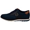 bugatti Scarpa stringata realizzata in un mix di materiali traspiranti, memory foam, lacci elastici Uomo, Blu Scuro, 43 EU