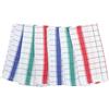 Corredocasa Set 6 Pezzi Strofinacci Cucina 100% Cotone e Morbida Spugna di Puro Cotone Assorbente e Resistente Asciugamani Asciugapiatti Ideali per Cucina Albergo e b&b 40x70 (Rio Cotone, 6)
