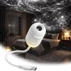 Generico 2-in-1 Galaxy Projector Night Light, Multifunctional Portable Starry Sky Night Light Projector with HD Films, 360° Rotating USB Powered, Adjustable Brightness for Car and Bedroom Decoration (12pcs)