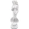 Riven Scultura in resina di Afrodite, statua decorativa della dea greca con base di conchiglia, ornamenti classici bianchi per la decorazione artistica della casa