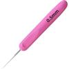 BEAMARKER Uncinetto per Dreadlock Da 0.5mm con Impugnatura Ergonomica, Colore Rosa, per Intrecciare I Capelli, Fai Da Te, Manutenzione Dei Dreadlock, Uncinetto per Extension, Tessitura di Parrucche, S