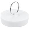 QUARKZMAN Tappo per Lavandino in Gomma, Tappo per Scarico della Vasca Adatto per Scarichi da 2 a 2-1/16, Sigillo per Tappo Lavandino per Bagno Cucina Lavanderia, Bianco