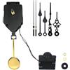 HaloModora Set di riparazione per movimento al quarzo con pendolo e carillon, kit multi manuale per il restauro di orologi da parete fai da te