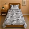 GX GARGIX Completo Letto Singolo 100% Cotone - Set Lenzuola Una Piazza con Sotto, Sopra e Federa - Morbido e Traspirante (GX/ASX-30)