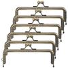 PH PandaHall 6pz Clic Clac per Portamonete Uncinetto Chiusura a Telaio in Metallo, 15.7cm Telaio Borsa Metallo Bronzo Antico Chiusura Borsetta Uncinetto per Borse Artigianali Portamonete Fai da Te