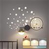 KZT 30W LED Lampada Da Parete Dimmerabile Applique da Parete Moderna lampade da comodino Astronauta Spaziale Lampada a Muro Interni per camera da letto comodino Soggiorno Vivaio Stanza Bambin Cameretta