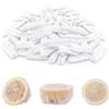 BOXOB 200 pz Coperture per Limoni per Spremere, Sacchetti per Spicchi di Limone Pellicole Elastiche Rete per Succo di Limone Panni per Spremitura, Ideali per Spremere Limoni o Lime Freschi (Bianco)