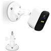 Akoemxeeo Supporto da parete per eufyCam 2C, supporto per eufyCam 2C Pro/S330 eufyCam 3/eufyCam S300 3C/S3 Pro/SoloCam S220/SoloCam C210/eufyCam E40, supporto per Tapo TP-Link C425 e altre fotocamere con foro a