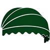 KDDFN Tenda a Ventaglio da Balcone Pieghevole,Tenda Cappottina da Sole,Tettoia per Porta a Cupola Completamente Assemblata,Vela Ombreggiante da Esterno,Riduce Luce e Calore (Diameter:90cm/35in,Green)