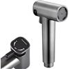Yoaeyok Doccetta per Bidet Doccetta Regolabile Spruzzatore per Bidet Tenuto in Mano Spruzzatore per WC con Doppia Modalità (Jet/Stream) per Igiene Personale Doccia Bagno WC