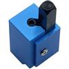 UrbanHui Scalpello ad angolo retto per squadrare gli angoli interni nelle cerniere del router, incavi per serrature di porte in legno e fessure per cuscinetti per pavimenti (blu)