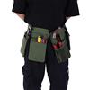 Chiyyak per Attrezzi a 7 Tasche di Alta qualità, Borsa Porta Attrezzi da Giardino in Tela Resistente per Artigianato Paesaggistico e Riparatore, Cintura Regolabile