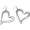 Vlnet ® | Vestopazzo orecchini a forma di cuore sagomato | alluminio 100% riciclato | romantici e stilizzati | lavorazione artigianale | alluminio 100% riciclato