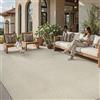 PureCozy Tappeto da Esterno Salotto 200x300cm Marrone Chiaro Lavabile Antiscivolo Tapette Impermeabile Tappeti Juta Simil Carpet Camera da Letto Ufficio Giardino Balcone Rug