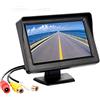 Riloer Monitor per Retrovisore per Auto, 12-24V Monitor LCD TFT a Colori Digitale da 4,3 Pollici HD per Rimorchio Camion Autobus