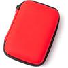 Qsvbeeqj Custodia per il trasporto portatile con disco rigido esterno da 2,5 e accessori impermeabili