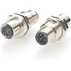 Plinkwirekb Profinet M12 D-Code 4 pin maschio a femmina connettore paratia - Cat5 Ethernet IP67 schermato presa di alimentazione per sistemi di sensori PLC EtherCAT (1PC)