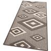 emmevi Tappeto Cucina Rombi Tridimensionali 3D Assorbente Morbido Moderno Antiscivolo 57x180 Beige