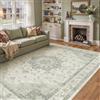 PureCozy Tappeto Salotto 160x230cm Verde Antiscivolo