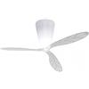 LUCEPLAN - BLOW LAMPADA VENTILATORE con dimmer, pale trasparenti SERIGRAFATE, incluso telecomando