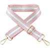 YMYGCC 1Pc 38mm Donne Borse In Nylon Cinghia Della Borsa Crossbody Spallacci 80-130cm Regolabile Sostituire Nastro Accessori FAI DA TE(Color 15)