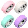 Desiumite Set di 5 custodie protettive in silicone per anello Oura, morbide, leggere, flessibili, antigraffio, per un comfort quotidiano (M-D)