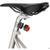 Shapeheart Kit Luci Bici Anteriore e Posteriore Magnetiche Staccabili | Mini / Pano | Telaio, manubrio e reggisella 12-50 mm | 3/6 modalità | Autonomia 8/20 h | USB-C | Antifurto | Weatherproof