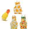 Generisch Pannolino per piccione, 3 pezzi, con fissaggio a , , regolabile, leggero, comodo, accessorio durevole, abbigliamento per animali domestici per parrocchetti, parrocchetti