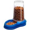 Ferplast Distributore cibo o acqua per cani e gatti AZIMUT 3000 Mangiatoia per alimenti secchi da 13 Litri Acqua, Fondo antiscivolo, 20 x 33,5 xh 31 cm Blu