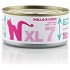 Generico Natural Code Umido Gatto Adult gusto POLLO E UOVO, Numero XL07, alimento completo in SFILACCETTI per gatti adulti di tutte le taglie, altamente digeribile | 6 scatolette da 170 grammi l'una.